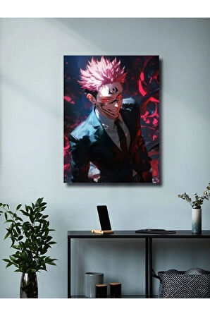 Ryomen Sukuna - Jujutsu Kaisen, Anime - Manga Serisi, Özel Tasarım Kağıt Poster, Duvar Sanatı