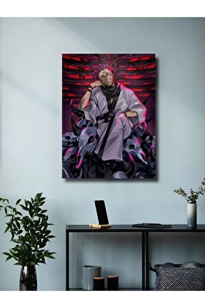 Ryomen Sukuna - Jujutsu Kaisen, Anime - Manga Serisi, Özel Tasarım Kağıt Poster, Duvar Sanatı