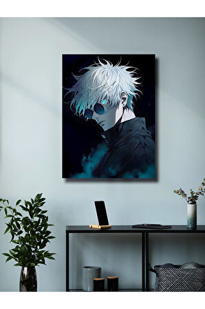 Satoru Gojo, Jujutsu Kaisen, Özel Tasarım Kağıt Poster, Duvar Sanatı