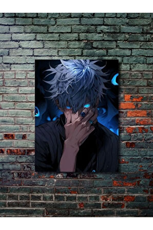 Satoru Gojo - Jujutsu Kaisen, Anime - Manga Serisi, Özel Tasarım Kağıt Poster, Duvar Sanatı
