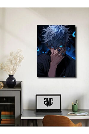 Satoru Gojo - Jujutsu Kaisen, Anime - Manga Serisi, Özel Tasarım Kağıt Poster, Duvar Sanatı