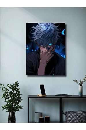 Satoru Gojo - Jujutsu Kaisen, Anime - Manga Serisi, Özel Tasarım Kağıt Poster, Duvar Sanatı