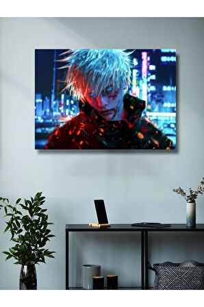 Satoru Gojo - Jujutsu Kaisen, Anime - Manga Serisi, Özel Tasarım Kağıt Poster, Duvar Sanatı