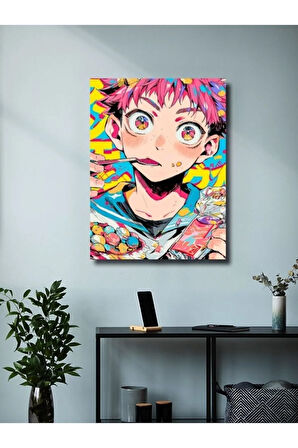 Satoru Gojo - Jujutsu Kaisen - Anime & Manga Posterleri, Özel Tasarım Kağıt Poster