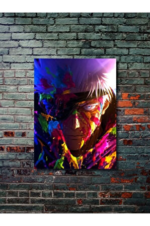 Satoru Gojo - Jujutsu Kaisen, Anime - Manga Serisi, Özel Tasarım Kağıt Poster, Duvar Sanatı