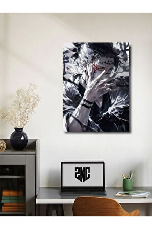 Suguru Geto - Jujutsu Kaisen, Anime - Manga Serisi, Özel Tasarım Kağıt Poster, Duvar Sanatı