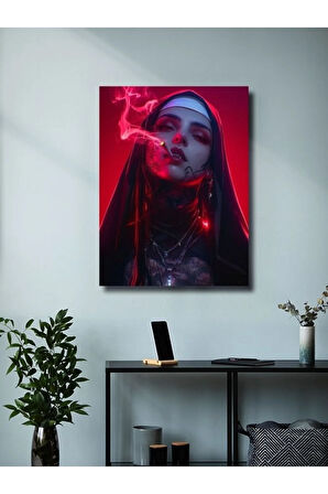 Demon Girl – Anime ve Manga Dünyasının Gizemli Karakteri, Özel Tasarım Kağıt Poster, Duvar Sanatı