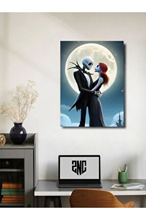 Jack ve Sally, Noel Gecesi Kabusu - Anime & Manga Posterleri, Özel Tasarım Kağıt Poster