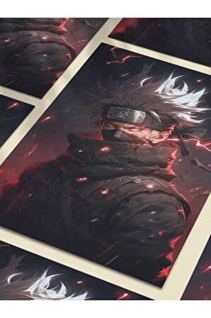 Kakashi Hatake, Naruto Posterleri, Özel Tasarım Kağıt Poster, Duvar Sanatı