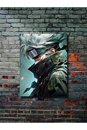 Kakashi Hatake - Naruto - Anime Posterleri, Özel Tasarım Kağıt Poster, Duvar Sanatı