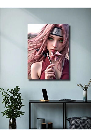 Sakura - Naruto - Anime & Manga Posterleri, Özel Tasarım Kağıt Poster
