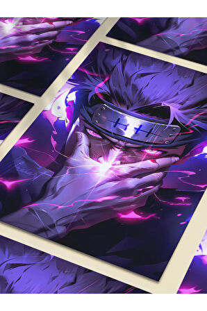 Uchiha Obito - Naruto - Anime Posterleri, Özel Tasarım Kağıt Poster, Duvar Sanatı