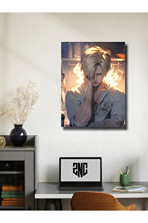 Sanji - One Piece - Anime & Manga Posterleri, Özel Tasarım Kağıt Poster