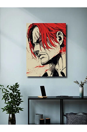 Shanks - One Piece - Anime & Manga Posterleri, Özel Tasarım Kağıt Poster