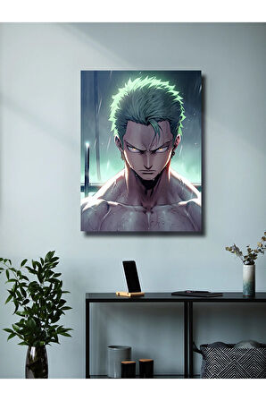 Zoro - One Piece - Anime & Manga Posterleri, Özel Tasarım Kağıt Poster