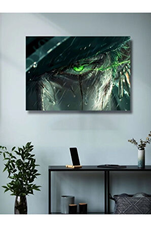 Zoro - One Piece, Anime - Manga Serisi, Özel Tasarım Kağıt Poster, Duvar Sanatı