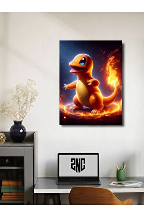 Charmander - Pokemon - Anime & Manga Posterleri, Özel Tasarım Kağıt Poster