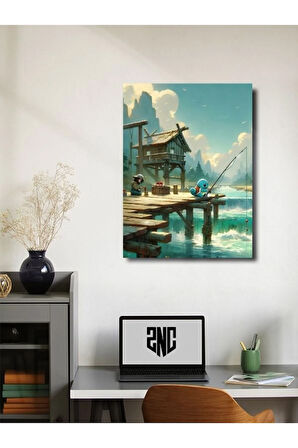 Squirtle - Pokemon - Anime & Manga Posterleri, Özel Tasarım Kağıt Poster