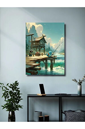 Squirtle - Pokemon - Anime & Manga Posterleri, Özel Tasarım Kağıt Poster