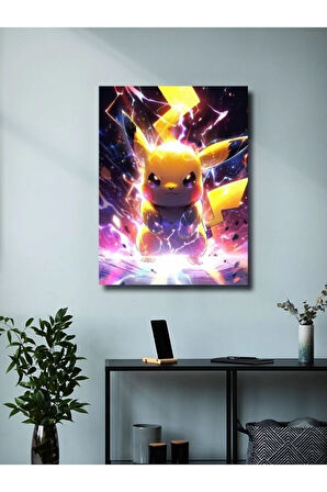 Pikachu - Pokemon - Anime & Manga Posterleri, Özel Tasarım Kağıt Poster