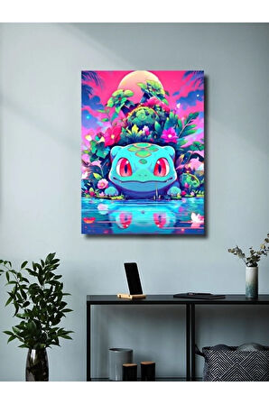 Bulbasaur - Pokemon - Anime & Manga Posterleri, Özel Tasarım Kağıt Poster