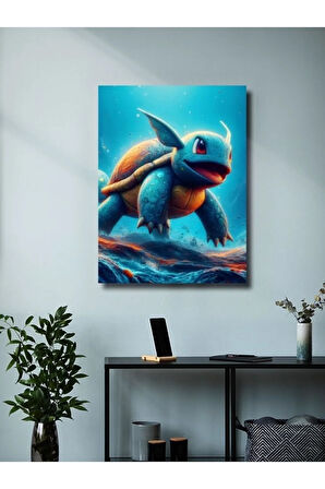 Squirtle - Pokemon - Anime & Manga Posterleri, Özel Tasarım Kağıt Poster