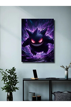 Gengar - Pokemon - Anime & Manga Posterleri, Özel Tasarım Kağıt Poster