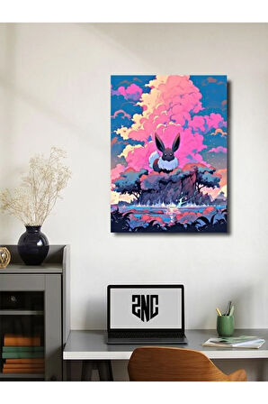 Eevee - Pokemon - Anime & Manga Posterleri, Özel Tasarım Kağıt Poster