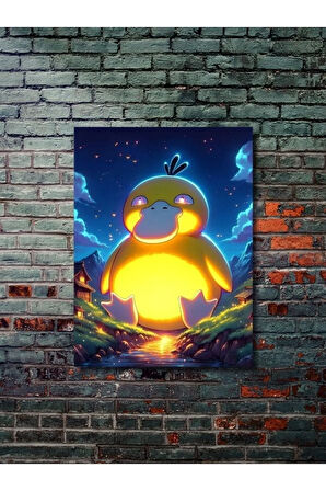 Psyduck - Pokemon - Anime & Manga Posterleri, Özel Tasarım Kağıt Poster