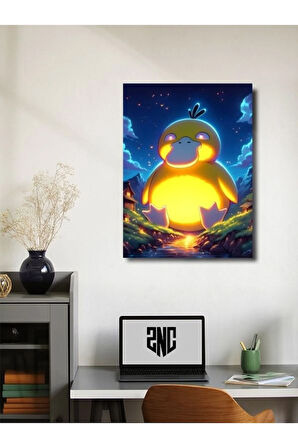 Psyduck - Pokemon - Anime & Manga Posterleri, Özel Tasarım Kağıt Poster