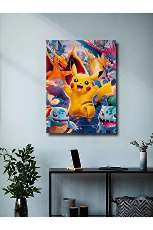 Pokemon Posterleri - Anime & Manga Posterleri, Özel Tasarım Kağıt Poster