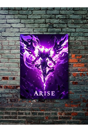 Solo Leveling - Anime & Manga Posterleri, Özel Tasarım Kağıt Poster