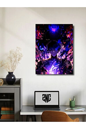 Solo Leveling - Anime & Manga Posterleri, Özel Tasarım Kağıt Poster