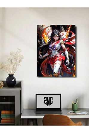 Rei Hino  - Sailor Moon - Anime & Manga Posterleri, Özel Tasarım Kağıt Poster