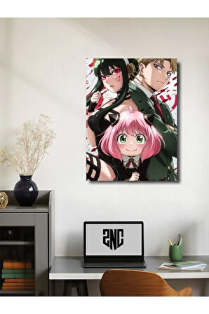 Spy x Family - Anime & Manga Posterleri, Özel Tasarım Kağıt Poster, Duvar Sanatı