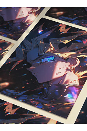 Yugi Moto - Yugioh - Anime & Manga Posterleri, Özel Tasarım Kağıt Poster