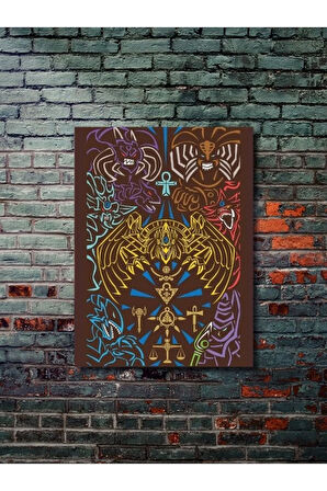 Yugioh - Yugioh - Anime & Manga Posterleri, Özel Tasarım Kağıt Poster