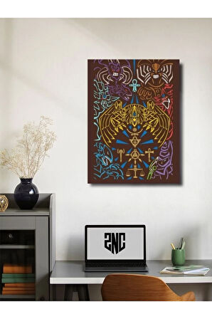 Yugioh - Yugioh - Anime & Manga Posterleri, Özel Tasarım Kağıt Poster