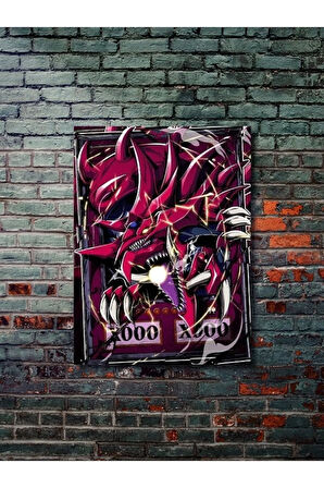 Slifer - Yugioh - Anime & Manga Posterleri, Özel Tasarım Kağıt Poster