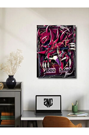 Slifer - Yugioh - Anime & Manga Posterleri, Özel Tasarım Kağıt Poster