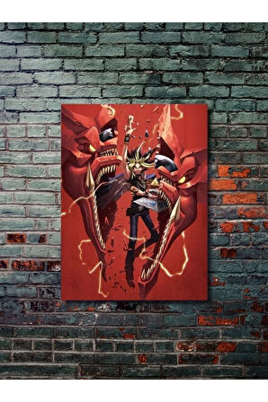 Yugioh / Slifer - Yugioh - Anime & Manga Posterleri, Özel Tasarım Kağıt Poster