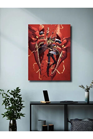 Yugioh / Slifer - Yugioh - Anime & Manga Posterleri, Özel Tasarım Kağıt Poster