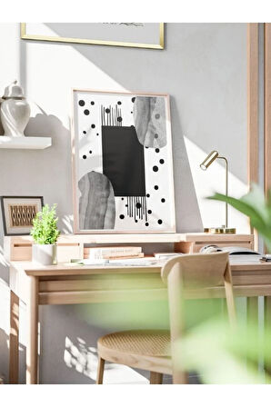 Bohem Minimalist Tasarım, Boho Sanatı Posterleri, Özel Tasarım Kağıt Poster