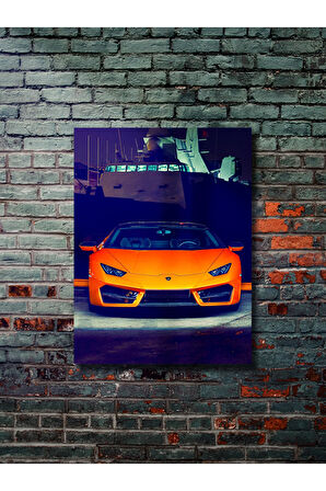 Lamborghini, Eşsiz Tasarım Otomobil Posterleri, Özel Tasarım Kağıt Poster, Duvar Sanatı
