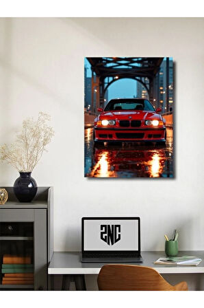 Bmw, Eşsiz Tasarım Otomobil Posterleri, Özel Tasarım Kağıt Poster