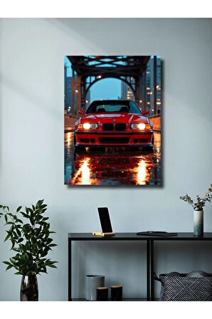 Bmw, Eşsiz Tasarım Otomobil Posterleri, Özel Tasarım Kağıt Poster