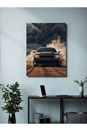 Challenger SRT - Dodge - Eşsiz Tasarım Otomobil Posterleri, Özel Tasarım Kağıt Poster