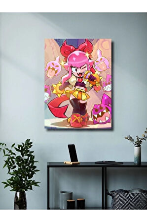 Brawl Stars, Eşsiz Tasarım Oyun, Karakter Posterleri, Özel Tasarım Kağıt Poster
