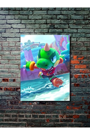 Brawl Stars, Eşsiz Tasarım Oyun, Karakter Posterleri, Özel Tasarım Kağıt Poster