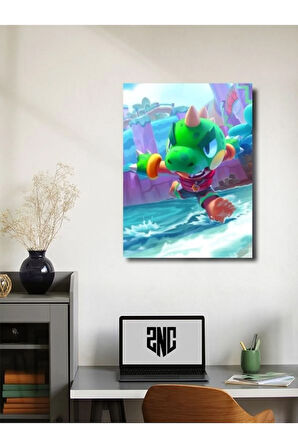 Brawl Stars, Eşsiz Tasarım Oyun, Karakter Posterleri, Özel Tasarım Kağıt Poster